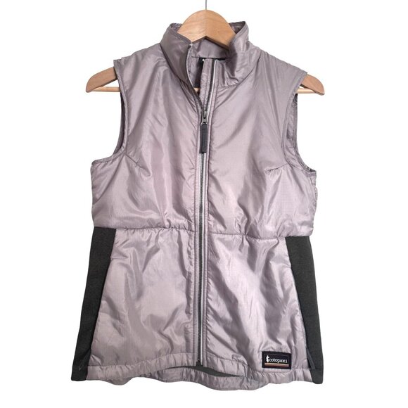 Cotopaxi Insulated Full Zip Women's Size XS Vest NWT Gray Pockets - Picture 2 of 11